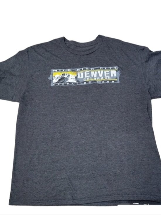 None Other - Denver Colorado Shirt Size Large gray